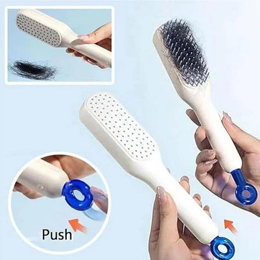 Self Cleaning Hair Brush